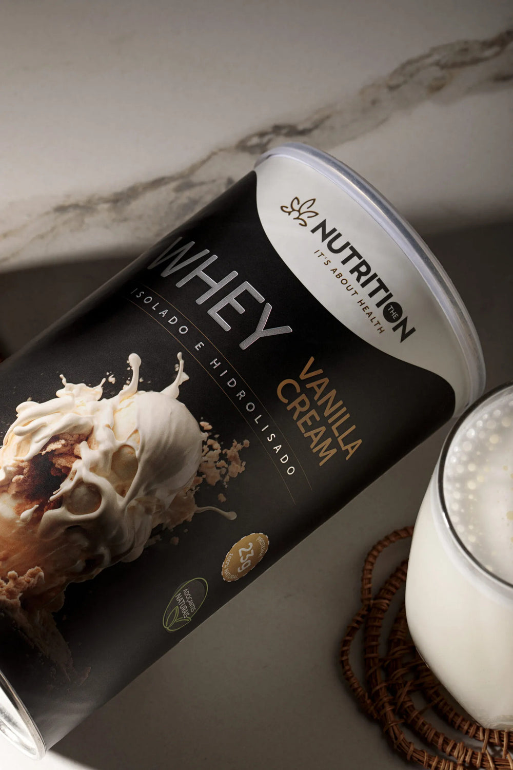 Whey Isolado e Hidrolisado Vanilla Cream (405g)- The Nutrition