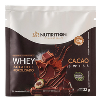Whey Isolado e Hidrolisado Cacao Sachê (27g) - The Nutrition