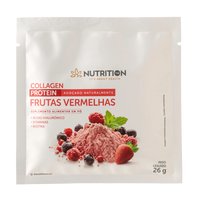Colágeno Proteico Frutas Vermelhas Sachê (26g) - The Nutrition