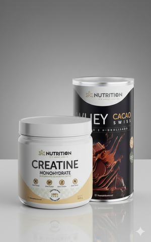 PROMOÇÃO WHEY + CREATINA THE NUTRITION