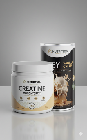 PROMOÇÃO WHEY + CREATINA THE NUTRITION