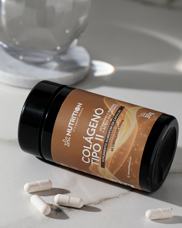 Colágeno Tipo II (60 Cápsulas- 40mg/porção) - The Nutrition