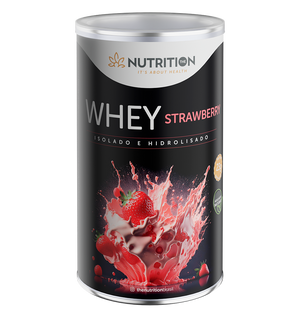 Whey Isolado e Hidrolisado Strawberry (405g)- The Nutrition